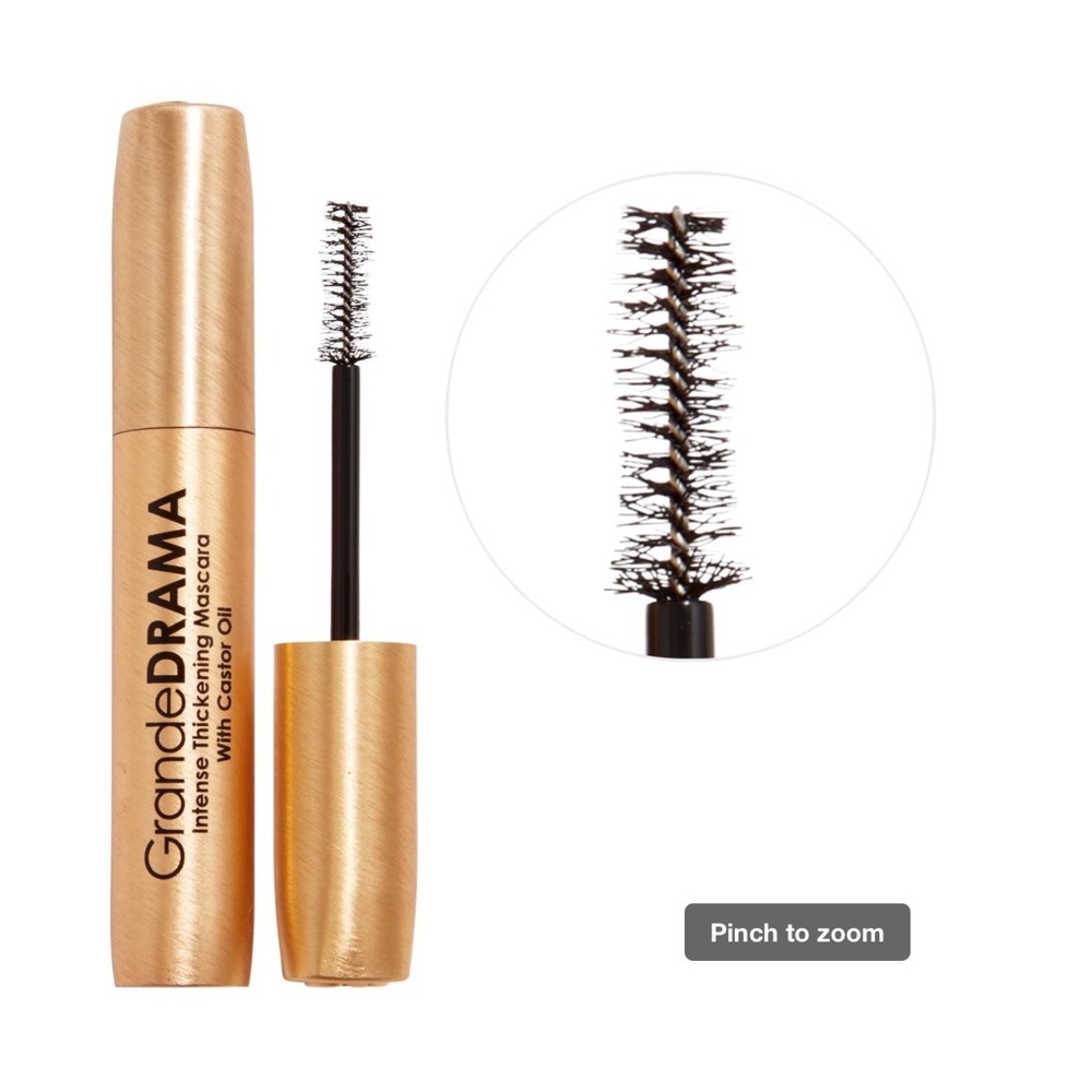 Grande Cosmetics GrandeDRAMA‎ Intense Thickening Mascara Black Castor Oil 0.32oz